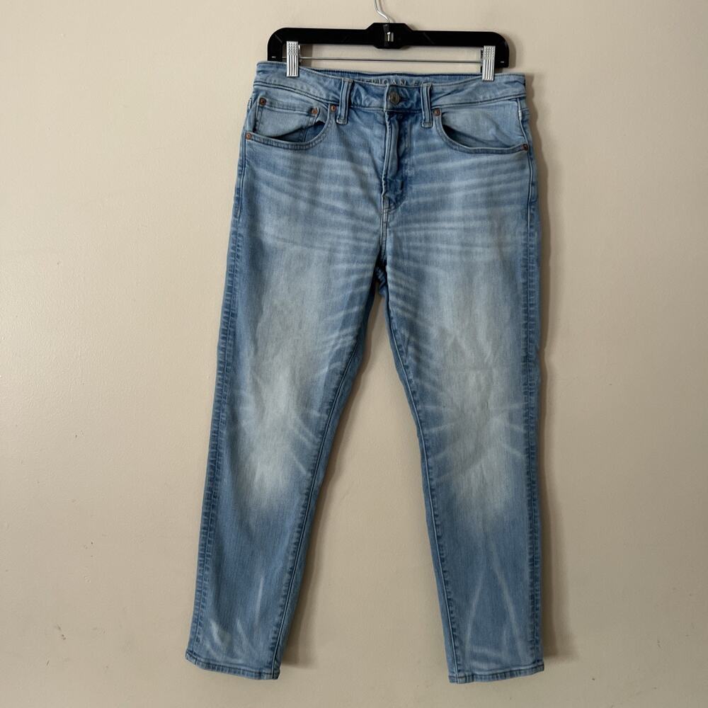 American Eagle jeans mens 31x30 Airflex+ athletic fit straigh blue stretch denim